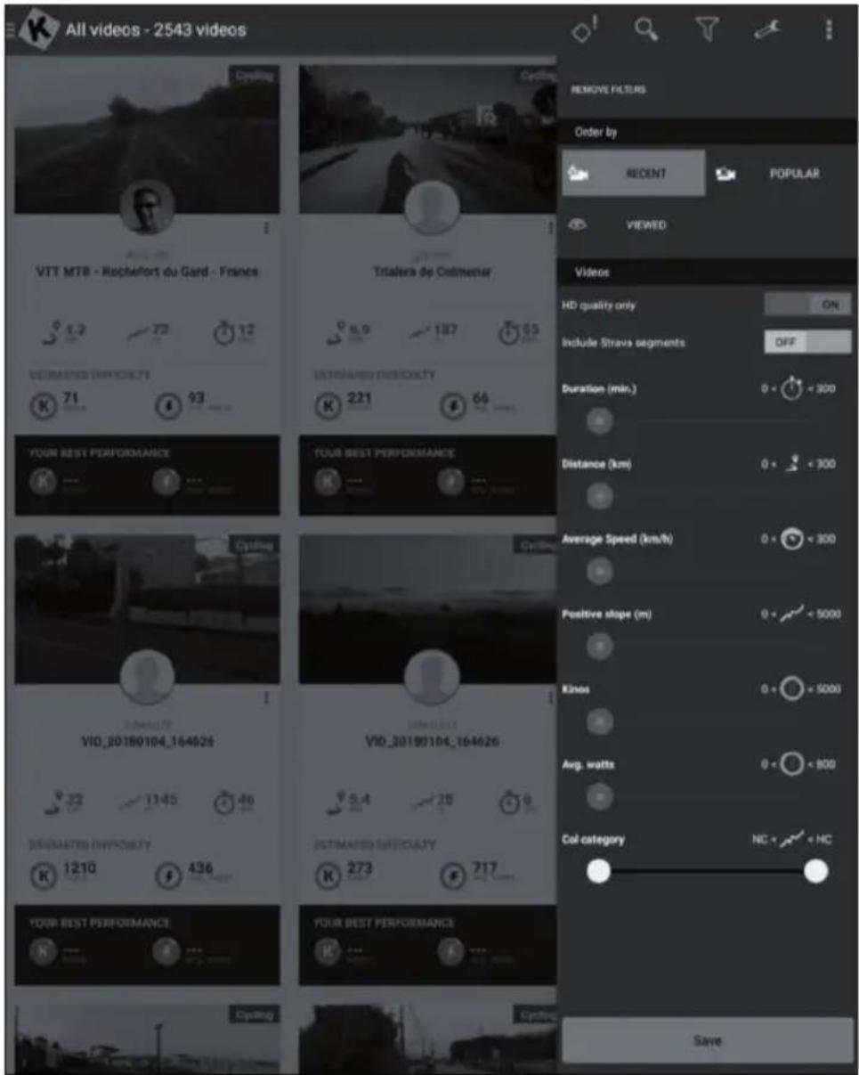 Capital Sports Infinity Track 2.0 - Previsualización de los datos - 2