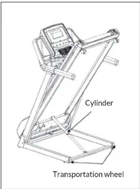 Capital Sports Infinity Track 2.0 - Folding the treadmill - 1