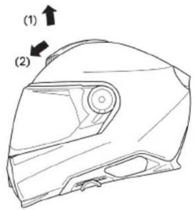 Schuberth S3 - CUBIERTA DE VENTILACIÓN - 2