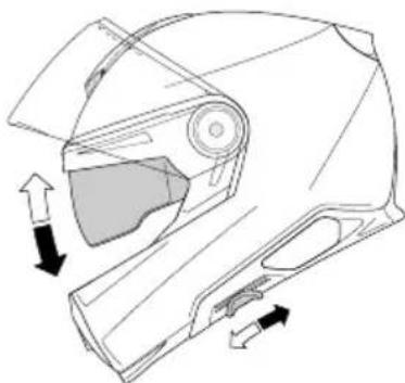 Schuberth S3 - Bedienung - 1