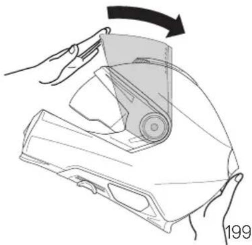 Schuberth S3 - Desmontaje del visor - 1