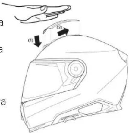 Schuberth S3 - CUBIERTA DE VENTILACIÓN - 3