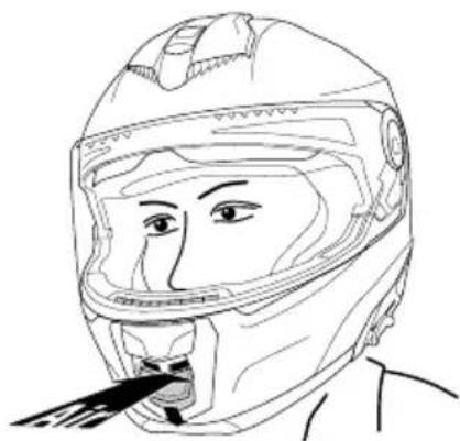 Schuberth S3 - PRESA DI VENTILAZIONE 3 - VENTILAZIONE MENOTIERA - 1