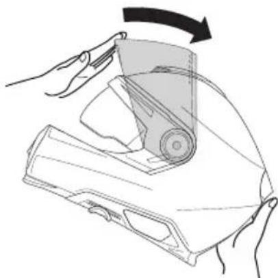 Schuberth S3 - Visierscheiben-Ausbau - 1