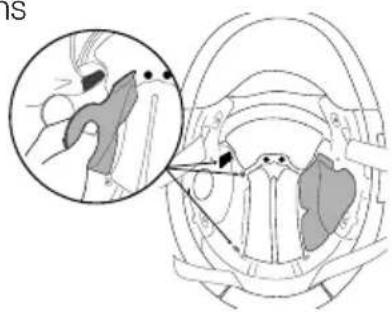 Schuberth S3 - DÉMONTAGE DE LA COIFFE - 2