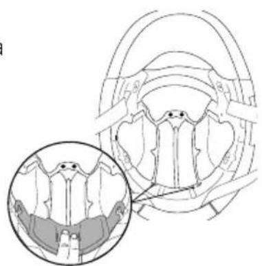 Schuberth S3 - Extraer la almohadilla de la capeza - 2