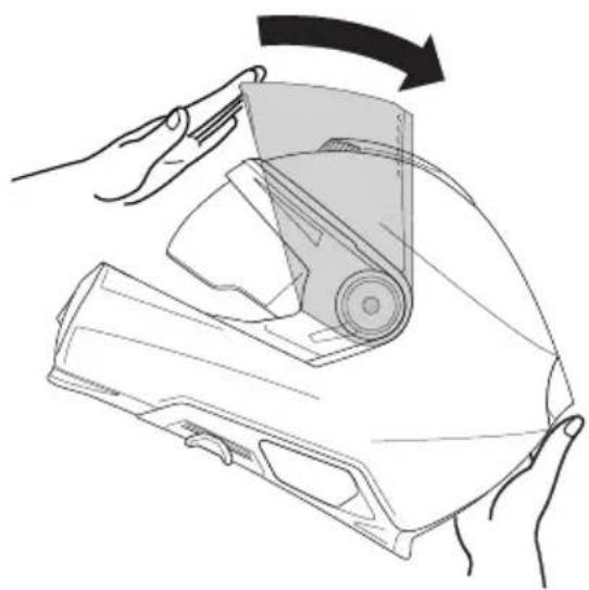 Schuberth S3 - Desmontaje del visor - 5