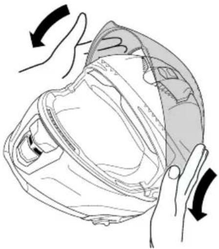 Schuberth S3 - Visierscheiben-Einbau - 2