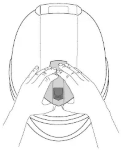 Schuberth S3 - CUBIERTA DE VENTILACIÓN - 1