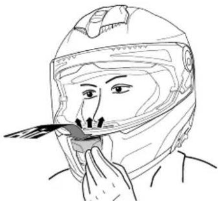Schuberth S3 - VENTILATION 2 - VENTILATION DE LA VISIÈRE - 1