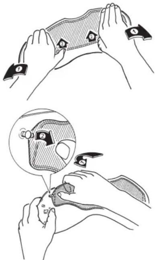 Schuberth S3 - Montaggio della visiera - 4