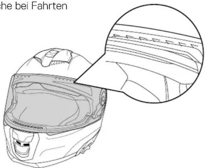 Schuberth S3 - Visierturbulatoren - 1