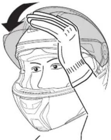 Schuberth Concept - CLOSING THE VISOR - 1