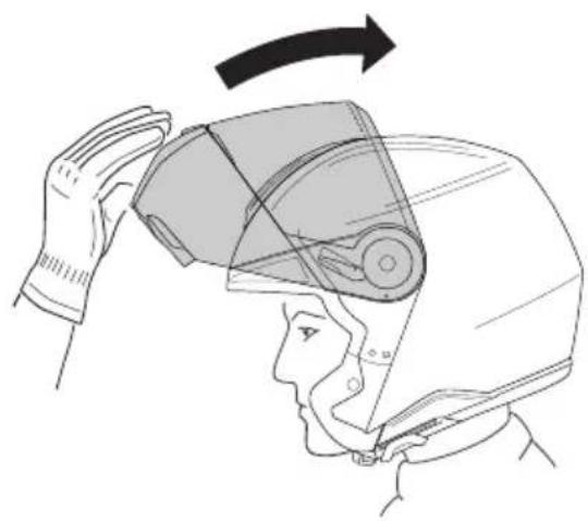 Schuberth Concept - OUVERTURE DE LA MENTONNIÈRE - 2
