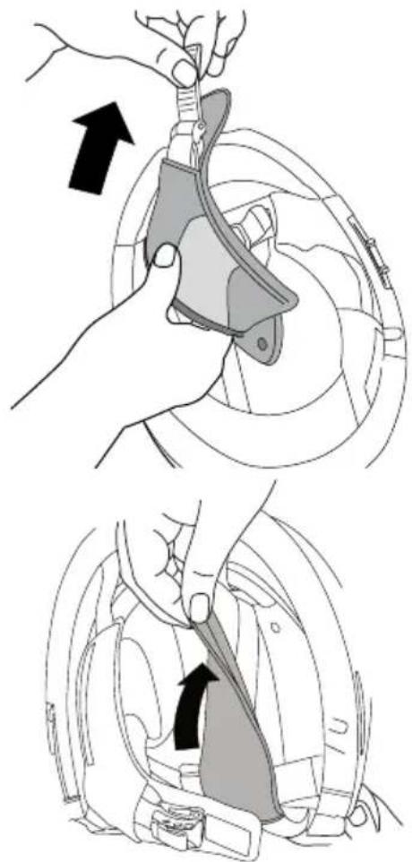 Schuberth Concept - DÉMONTAGE DES MOUSSES DE JOUES - 9