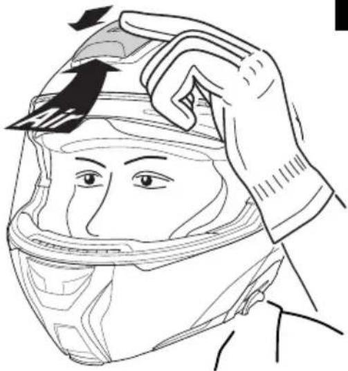 Schuberth Concept - BELÜFTUNG 3 - KOPFBELÜFTUNG - 1