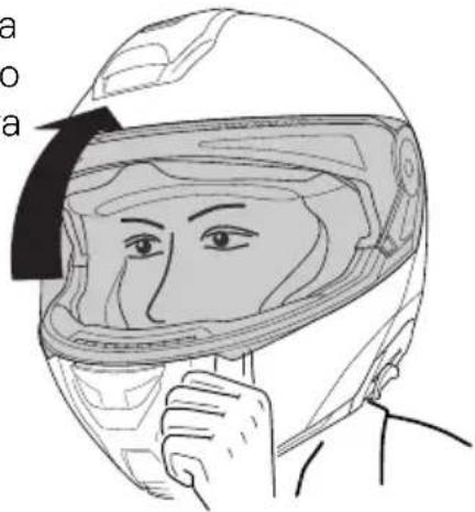 Schuberth Concept - APERTURA DELLA VISIERA - 1