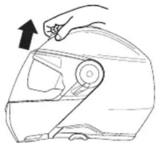 Schuberth Concept - VENTILATION 3 - AÉRATION DE LA TÊTE - 1