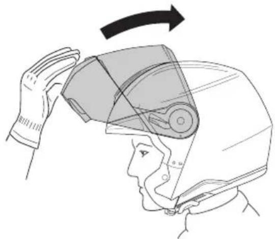 Schuberth Concept - ÖFFNEN DES KINNTEILS - 2