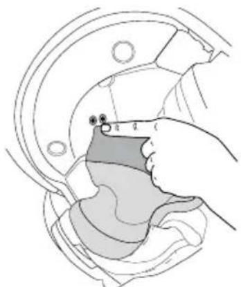 Schuberth Concept - INSTALLATION HEAD PAD - 2