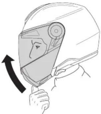 Schuberth Concept - ÖFFNEN DES KINNTEILS - 1