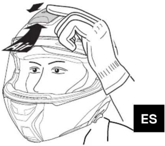 Schuberth Concept - VENTILACIÓN 3 - VENTILACIÓN DE LA CABEZA - 1