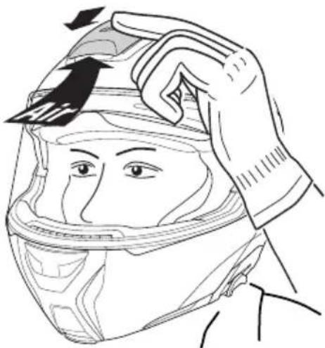 Schuberth Concept - PRESA DI VENTILAZIONE 3 - VENTILAZIONE DELLA TESTA - 1