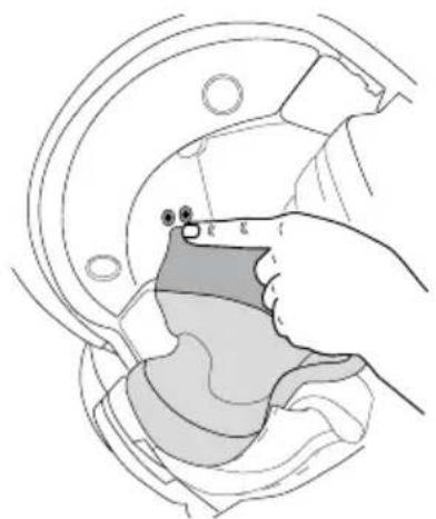 Schuberth Concept - DÉMONTAGE DES MOUSSES DE JOUES - 5
