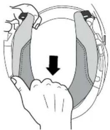 Schuberth Concept - INSTALACIÓN ALMOHADILLA PARA EL CUELLO - 1