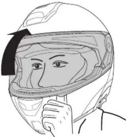 Schuberth Concept - OPENING THE VISOR - 1