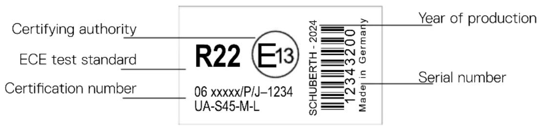Schuberth Concept - ECE-APPROVAL - 1