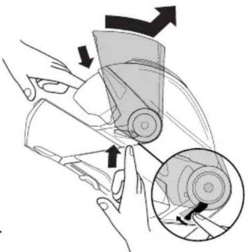 Schuberth Concept - Smontaggio della visiera - 2