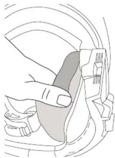 Schuberth Concept - DÉMONTAGE DES MOUSSES DE JOUES - 1