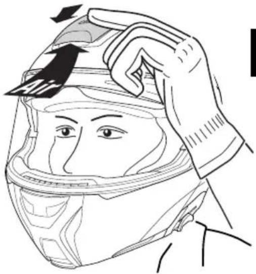 Schuberth Concept - VENTILATION SYSTEM 3 - HEAD VENTILATION - 1