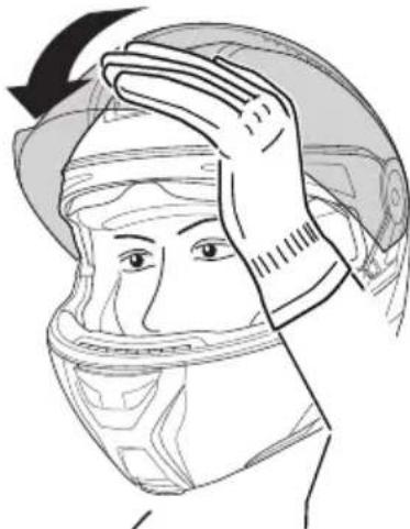 Schuberth Concept - SCHLIESSEN DES VISIERS - 1