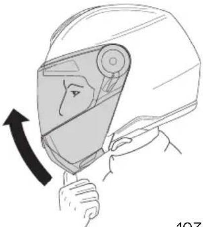 Schuberth Concept - OUVERTURE DE LA MENTONNIÈRE - 1