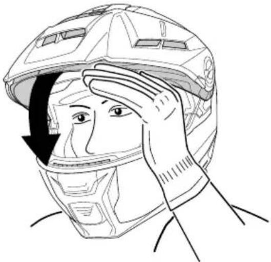Schuberth E2 - CLOSING THE VISOR - 1