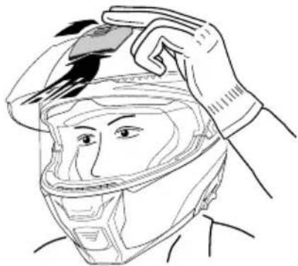 Schuberth E2 - VENTILACIÓN 4 - VENTILACIÓN DE LA CABEZA - 1