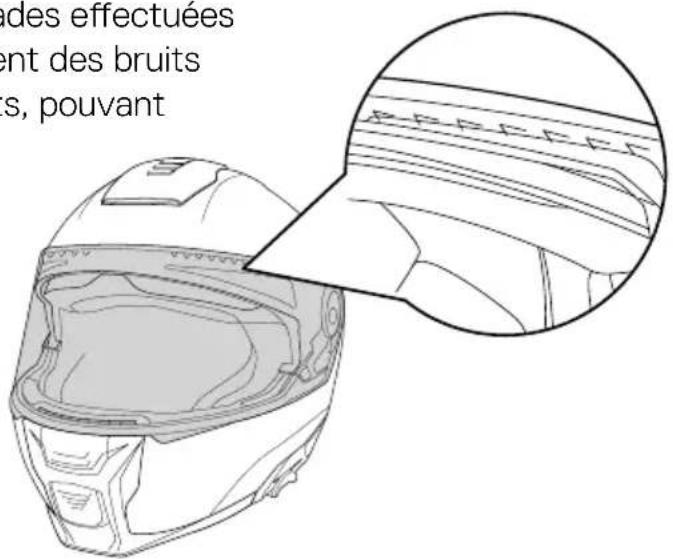 Schuberth E2 - Coussinets antibruit - 1