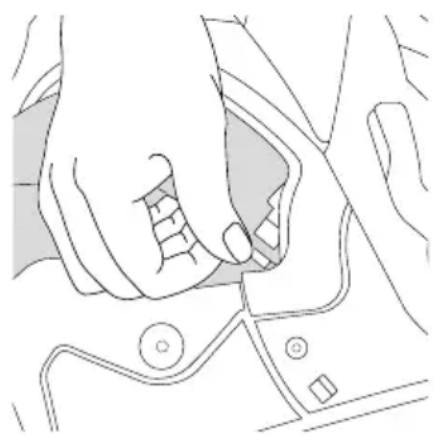 Schuberth E2 - DESMONTAJE DE LA VISERA PARASOL - 1