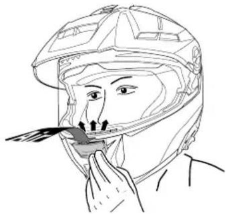 Schuberth E2 - VENTILATION 2 - ADMISSION D'AIR MENTONNIÈRE (ventilation de la visière) - 1