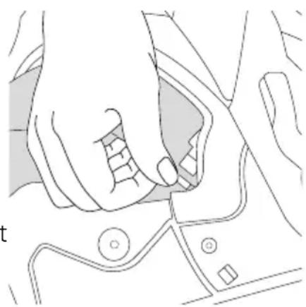 Schuberth E2 - Démontage du pare-soleil - 1