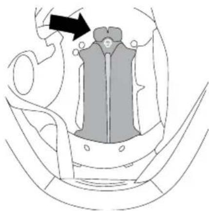 Schuberth E2 - SUMMER AND WINTER ADJUSTMENT FLAPS - 2