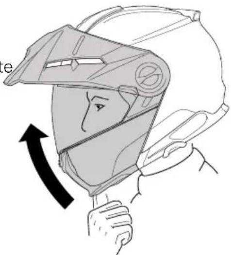 Schuberth E2 - ABRIR LA CARRILLERA - 1