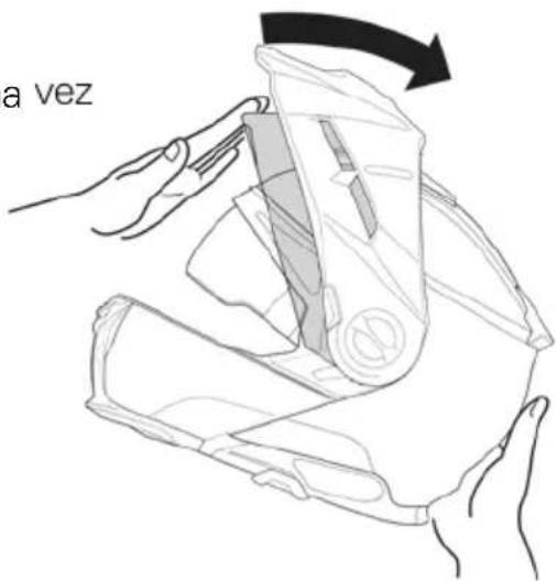Schuberth E2 - INSTALACIÓN DE LA VISERA PARASOL - 3