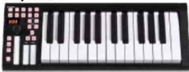 icon iKeyboard 5 - Clavier MIDI USB à 25/37/49/61/88 touches de sensibilité égale à celle d'un piano - 1