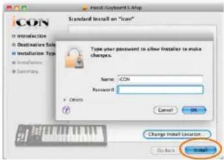 icon iKeyboard 3S - ⑥ Saisir les informations concernant l'administrateur - 1