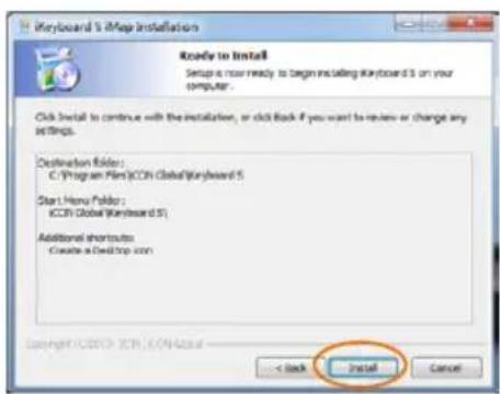 icon iKeyboard 3S - ⑦ iMap ^TM commence à s'installer - 1