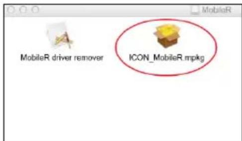 icon Mobile R - Insérez le CD des pilotes fourni dans le lecteur CD-ROM. - 1