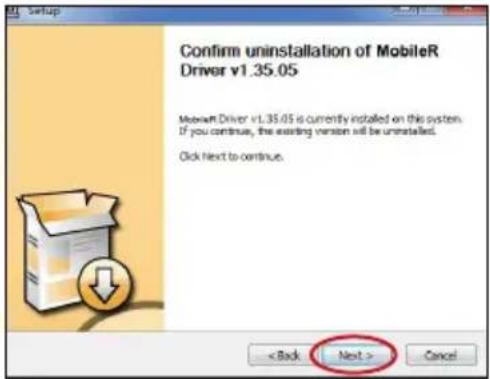 icon Mobile R - Confirmer l'installation du pilote - 1
